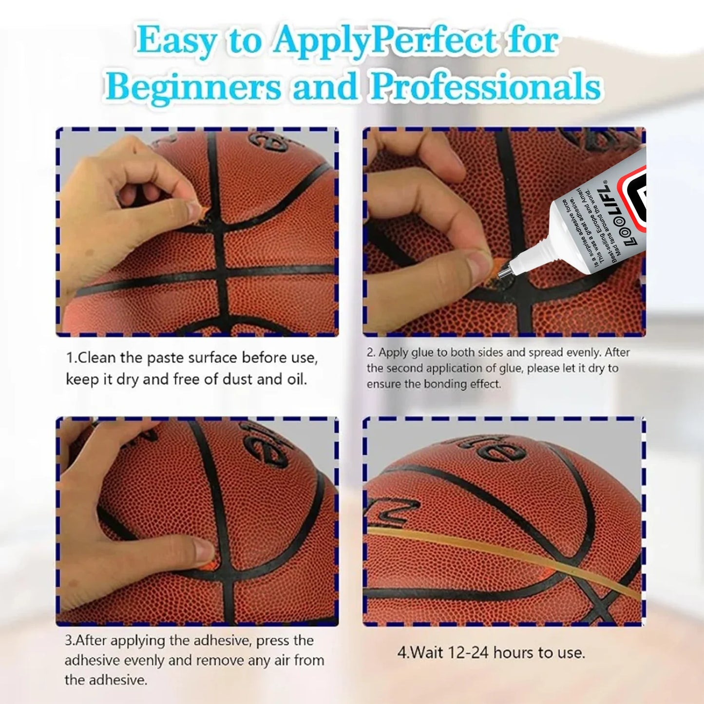 Quick-Drying Waterproof Fabric Repair Glue