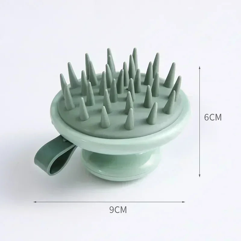 Silicone Scalp Massage Shampoo Brush and Body Shower Comb