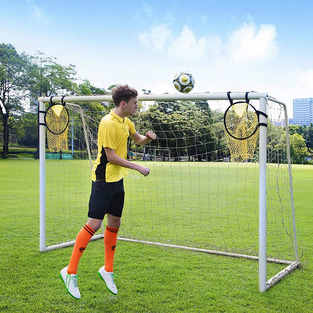 Foldable Football Target Net Set for Soccer Training Practice