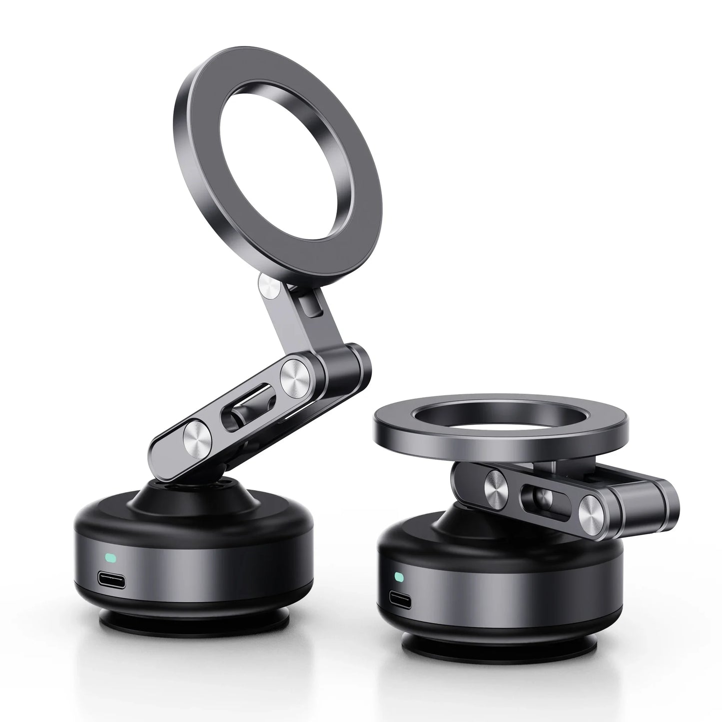 Foldable Magnetic Aluminum Car Phone Mount