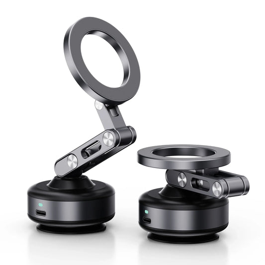 Foldable Magnetic Aluminum Car Phone Mount