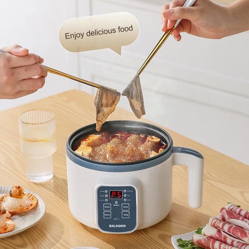 Mini Electric Rice Cooker and Multicooker Steamer