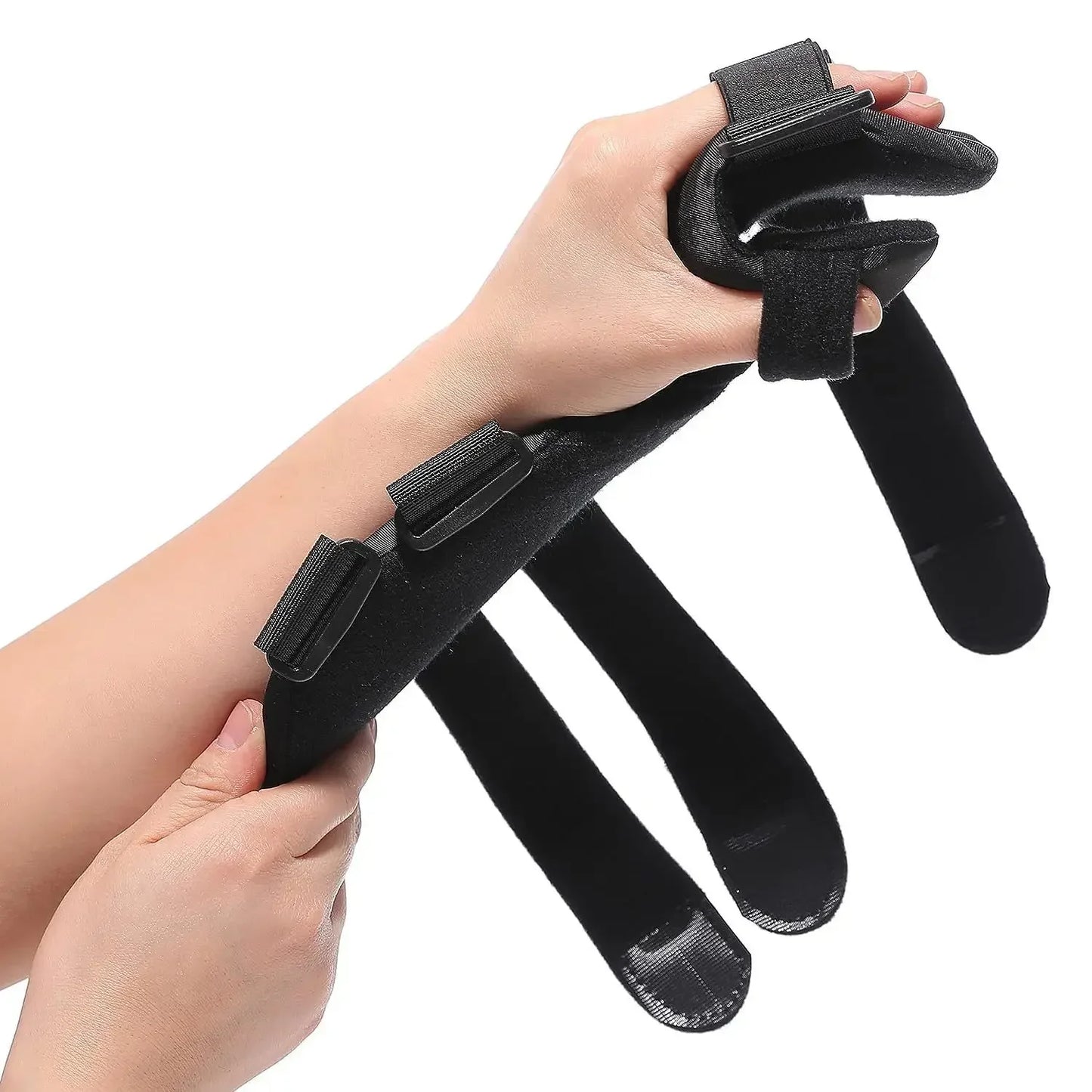 Adjustable Finger Hand Brace Night Splint Support