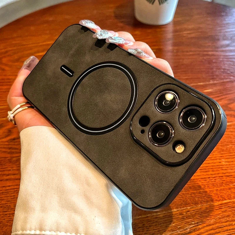 Magnetic Wireless Charging Shockproof iPhone Case