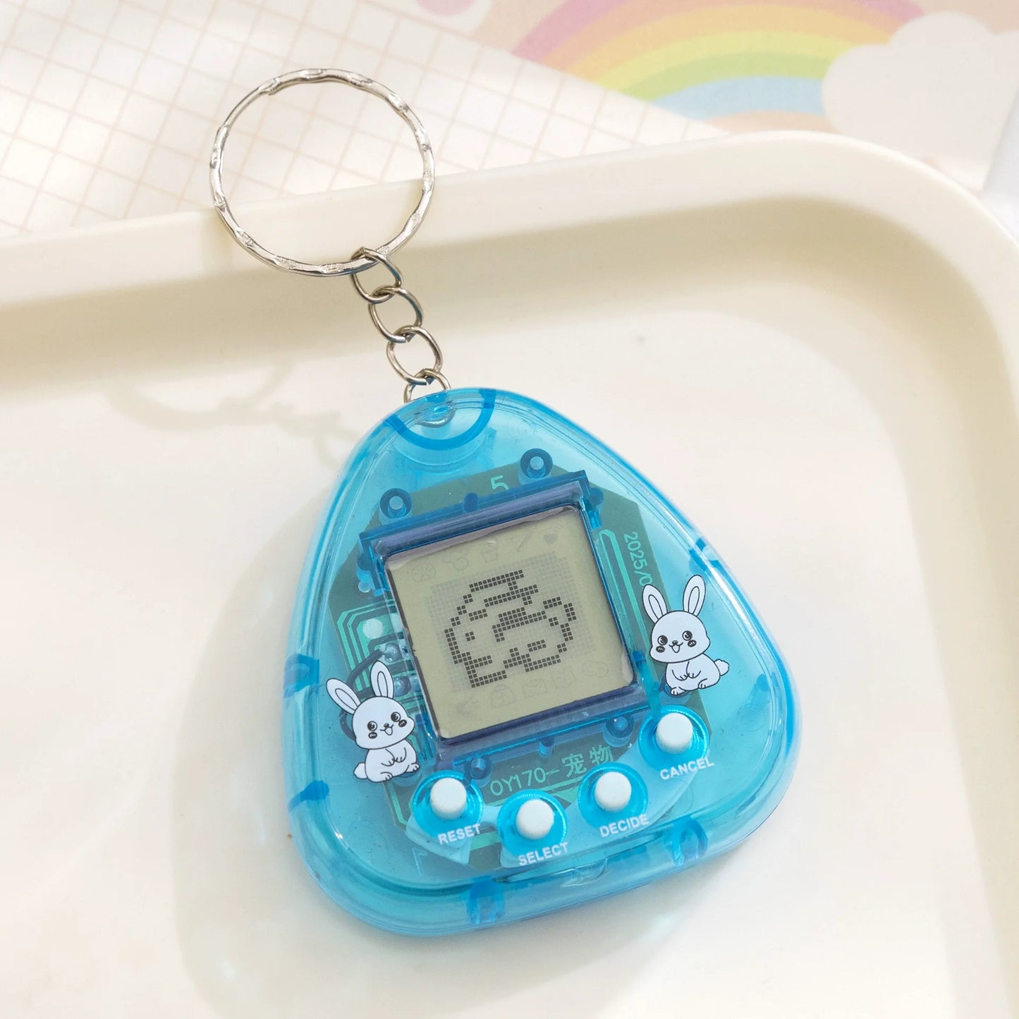 Transparent Electronic Virtual Pet - 168 Pet Pixel Toy