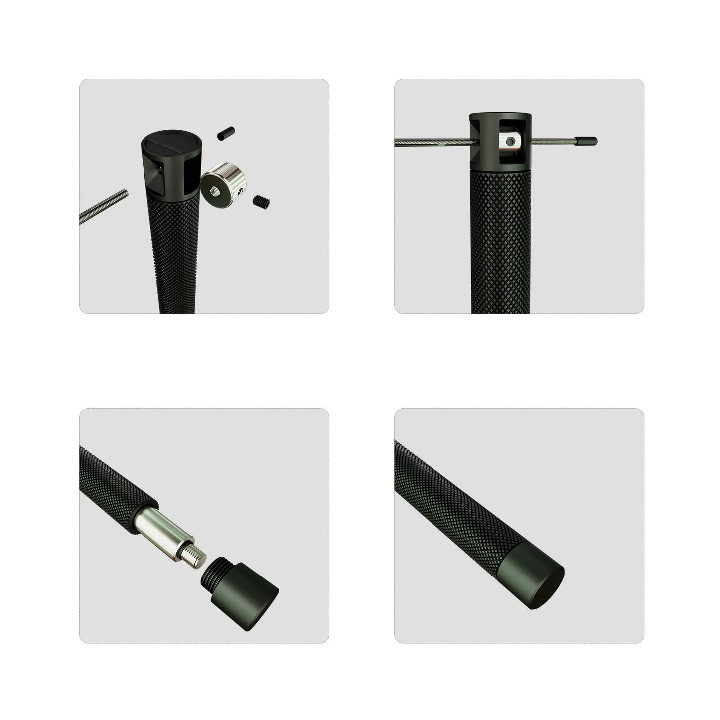 Aluminum Alloy Speed Jump Rope for Cardio & Fitness Training