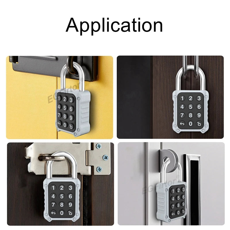 Tuya Bluetooth Smart Padlock with App Unlock
