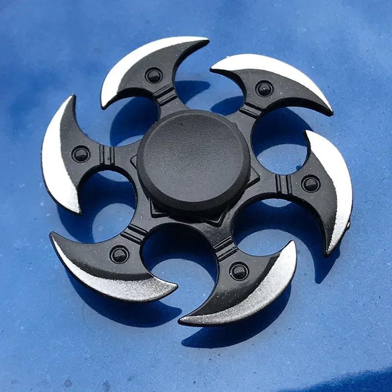 Metal Ninja Fidget Spinner Stress Relief Toy