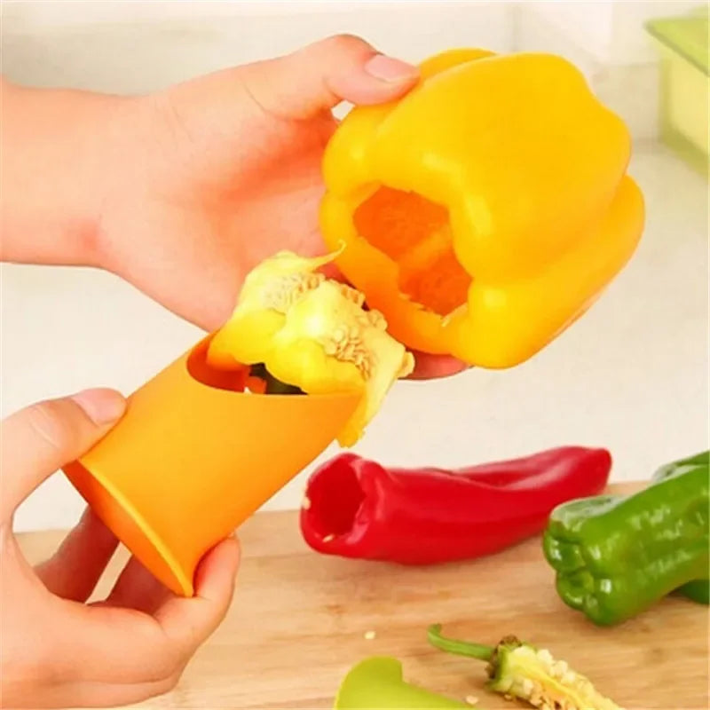 2-in-1 Jalapeno Pepper Corer and Chili Seed Remover