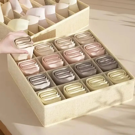 Drawer Underwear, Bra and Sock Organizer Storage Box