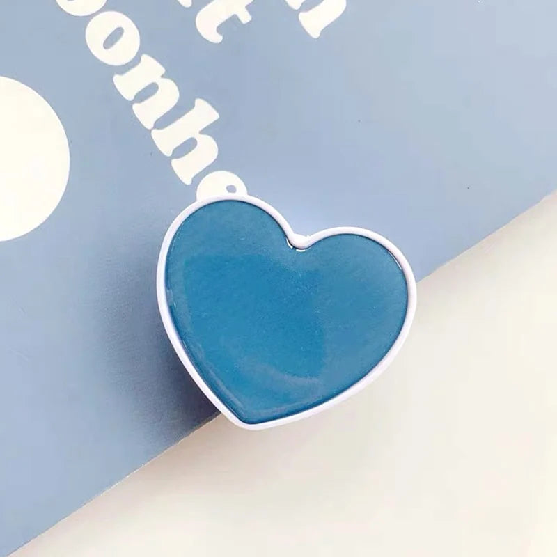 Heart-Shaped Universal Phone Socket Grip Stand for iPhone & Samsung