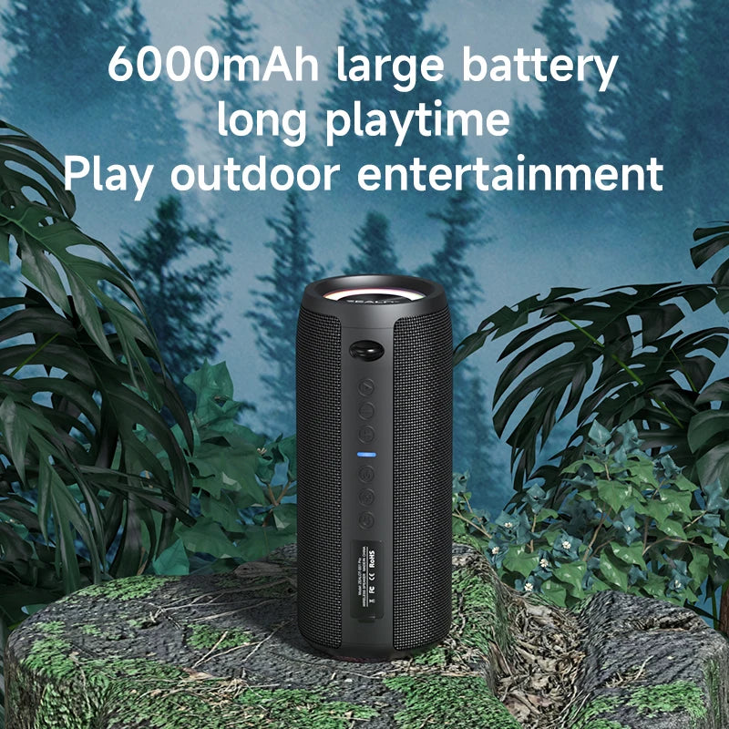 ZEALOT S51Pro 40W Bluetooth Speaker with 3D Bass and IPX5 Water Resistance
