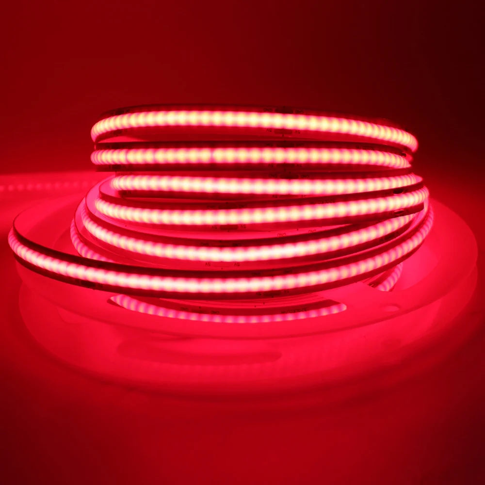 USB COB Cabinet Strip Light 320 LEDs/m 5V Flexible Ribbon