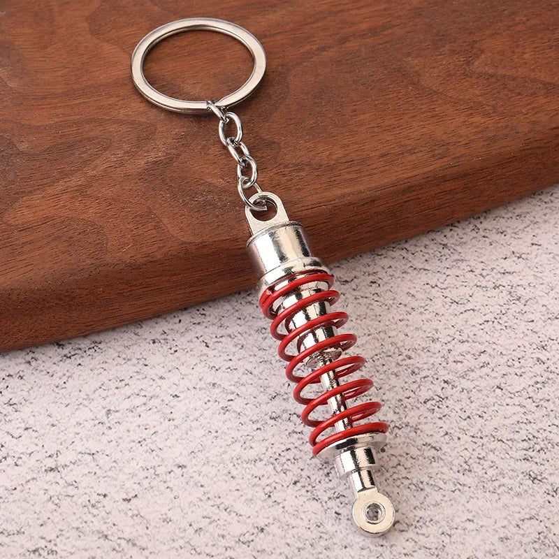 Gearbox Gear Head Metal Keychain for Car Keys