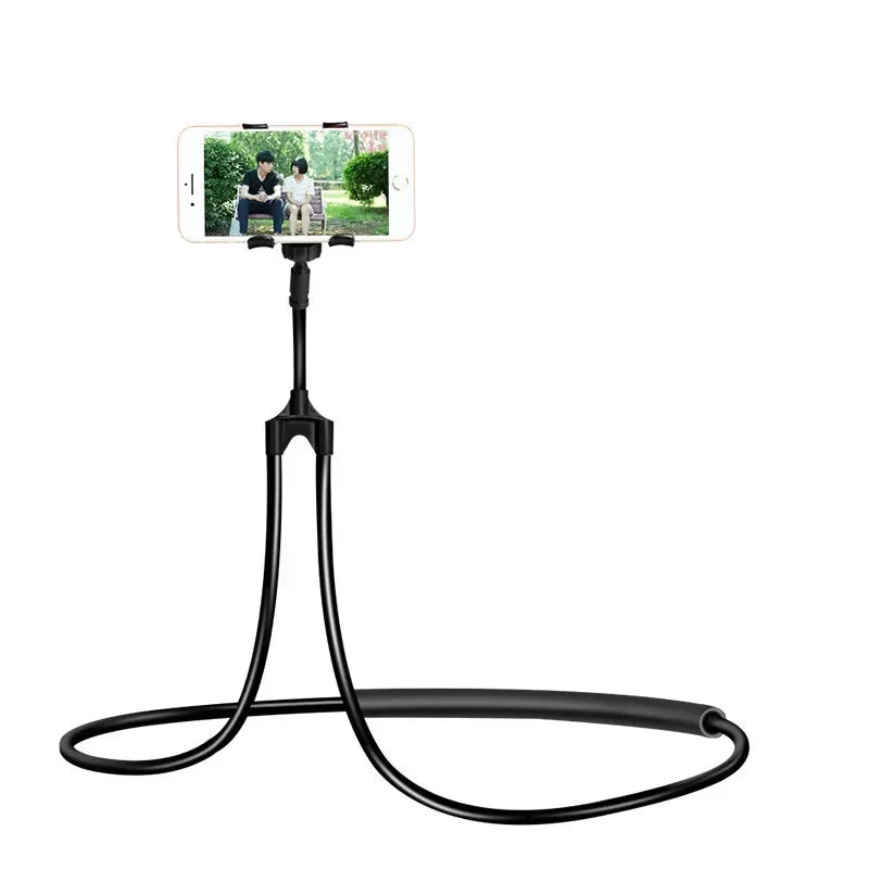 Adjustable Hanging Neck Phone Holder Stand