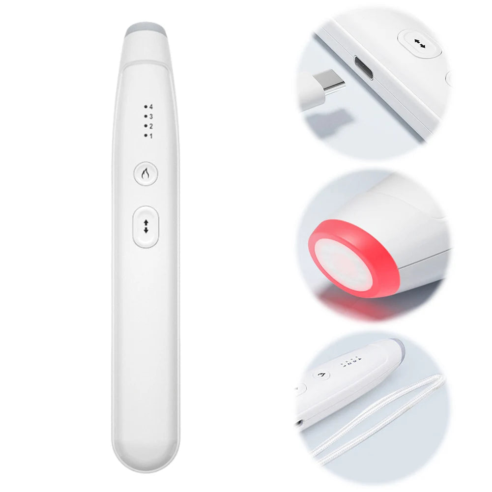 Rechargeable Bug Bite Relief Pen - 4-Gear Portable Anti-Itch Tool