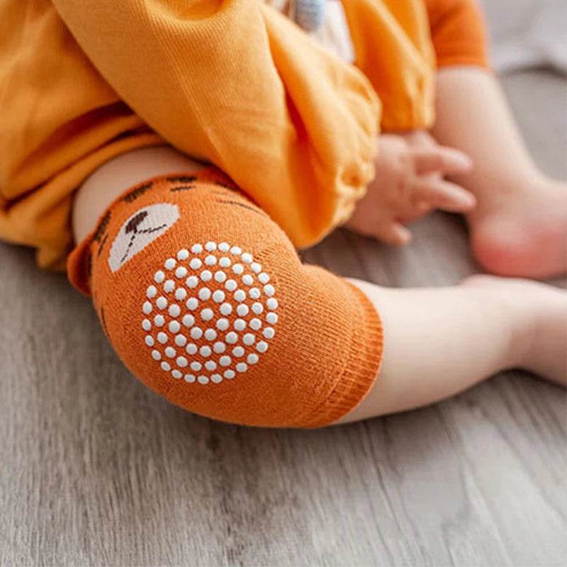 Baby Cotton Anti-Slip Crawling Knee Pads