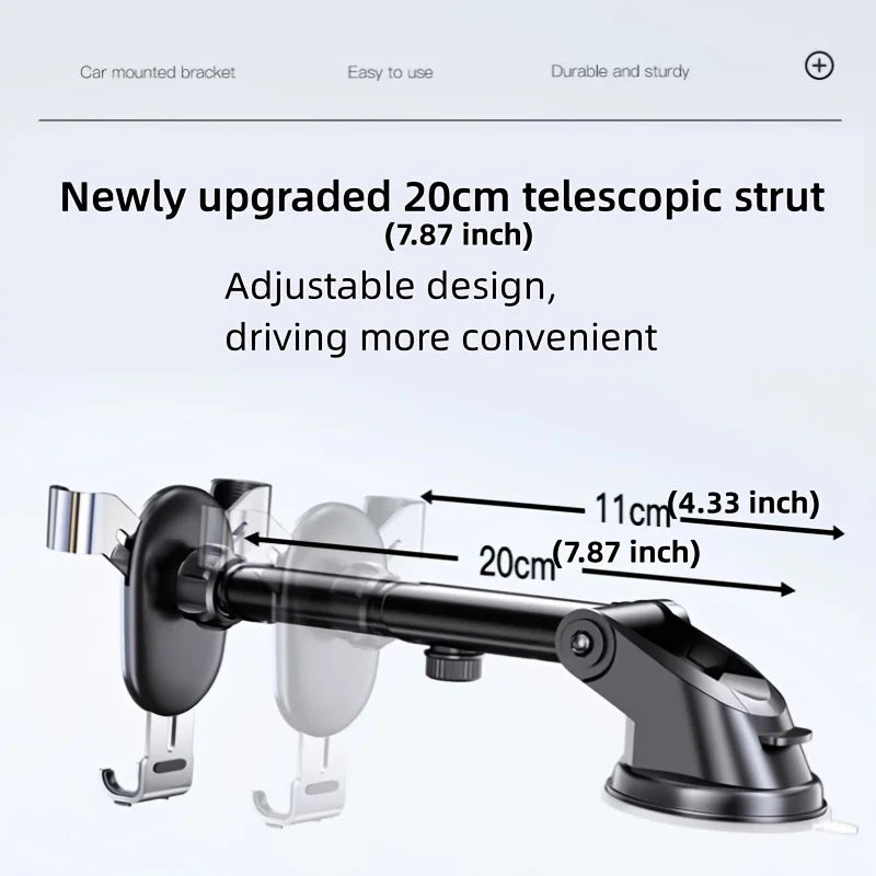 Universal Vacuum Suction Car Phone Holder
