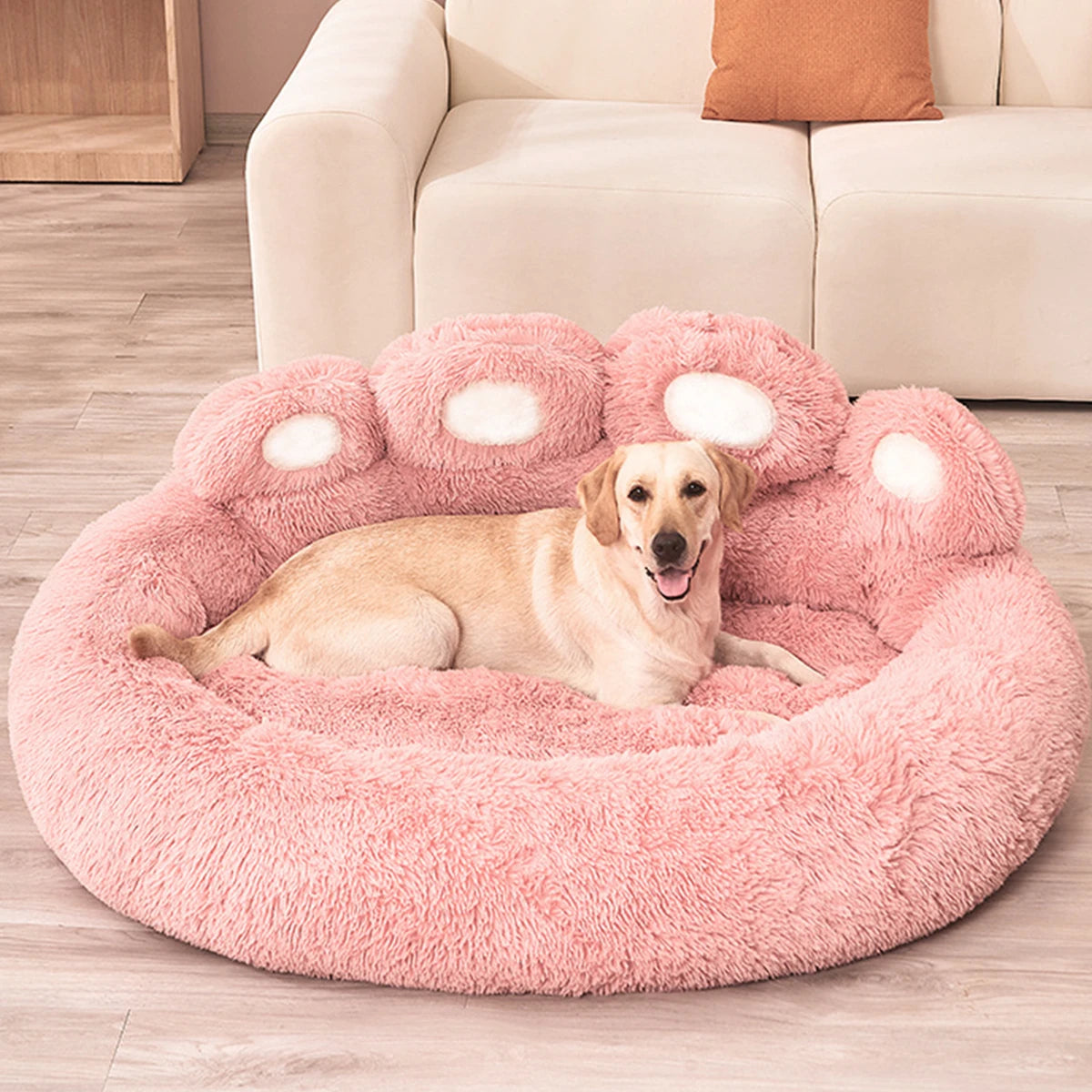 Warm Plush Dog Sofa Bed Mat for Small, Medium & Large Pets