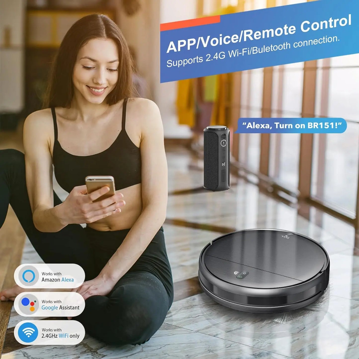 Automatic Household Sweeper Vacuum and Mop Cleaner
