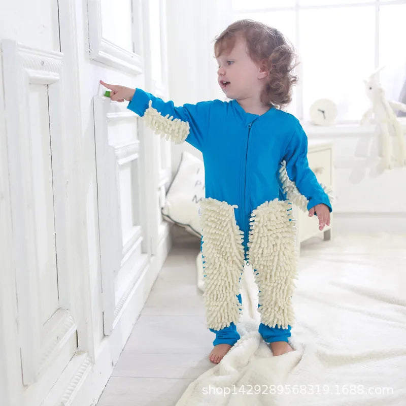 Baby Long Sleeve Cotton Romper Jumpsuit