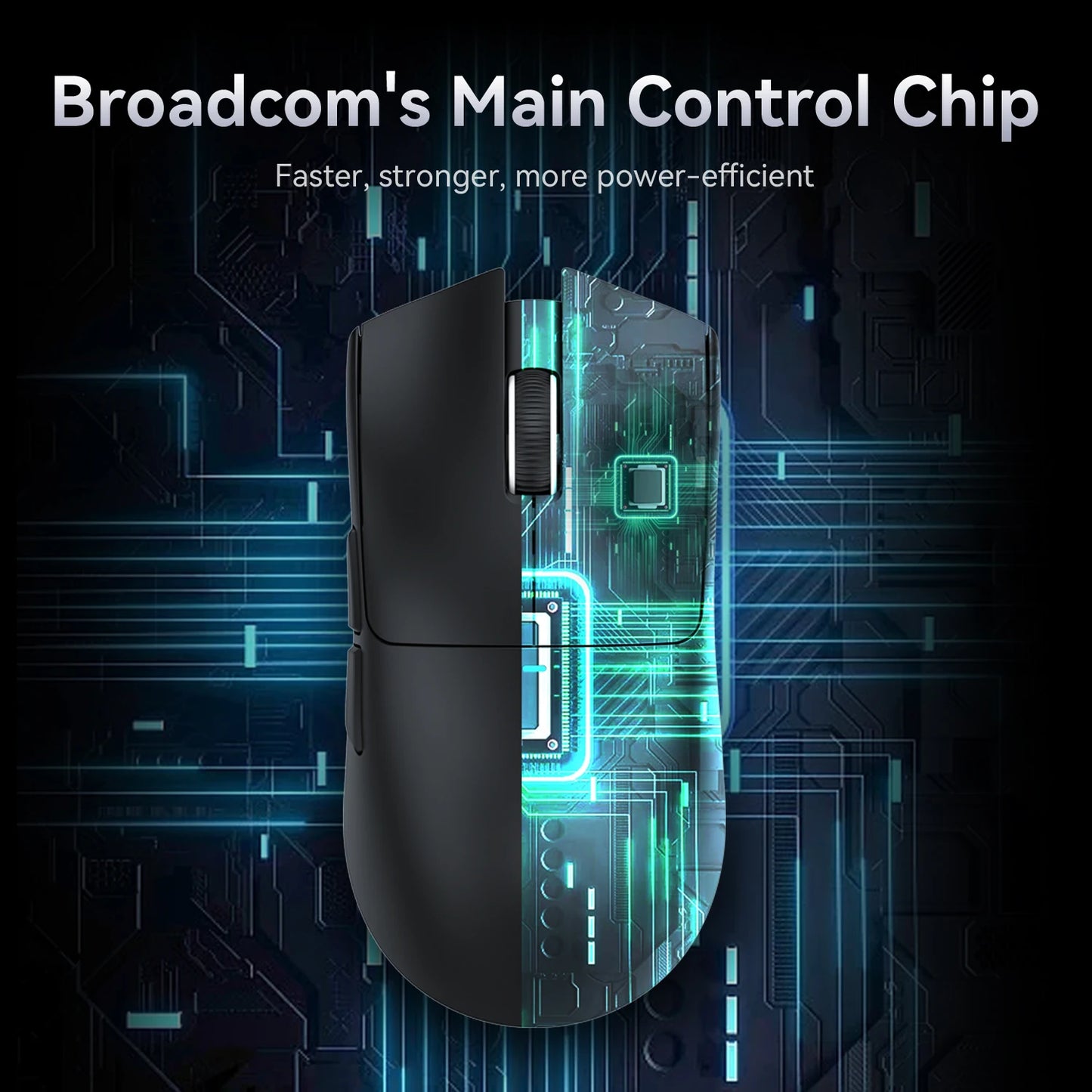 Attack Shark X11 Wireless Gaming Mouse - Tri-Mode RGB Dock