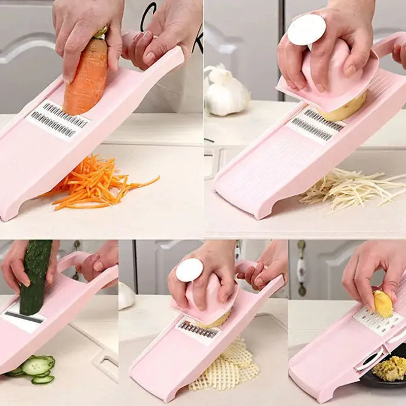 Handheld Vegetable Slicer, Shredder and Julienne Grater