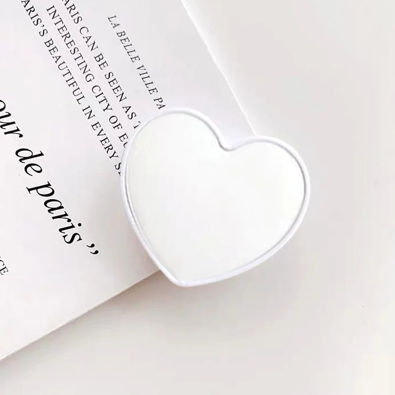 Heart-Shaped Universal Phone Socket Grip Stand for iPhone & Samsung