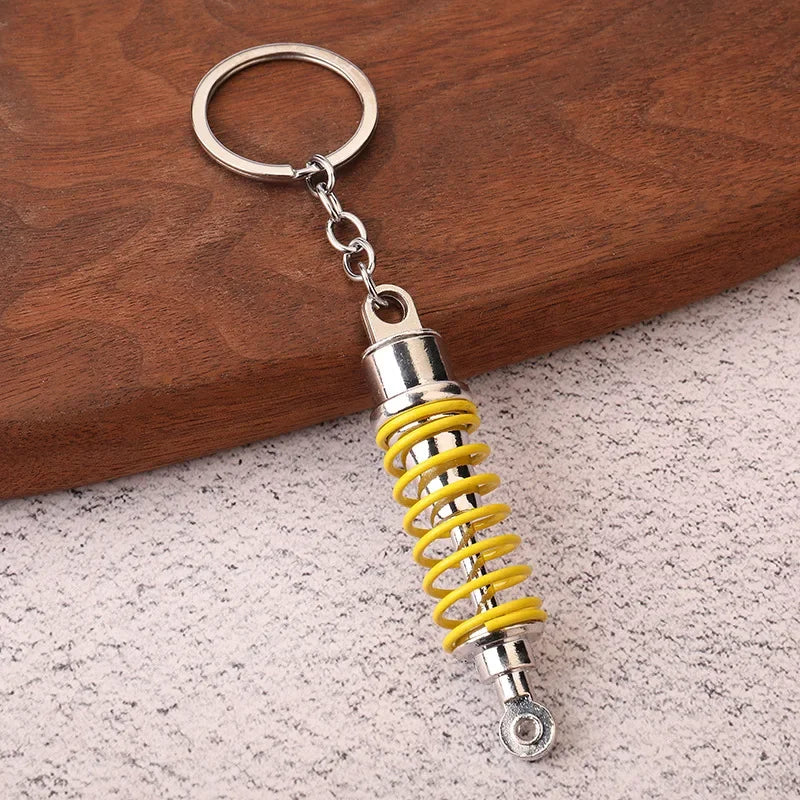 Gearbox Gear Head Metal Keychain for Car Keys