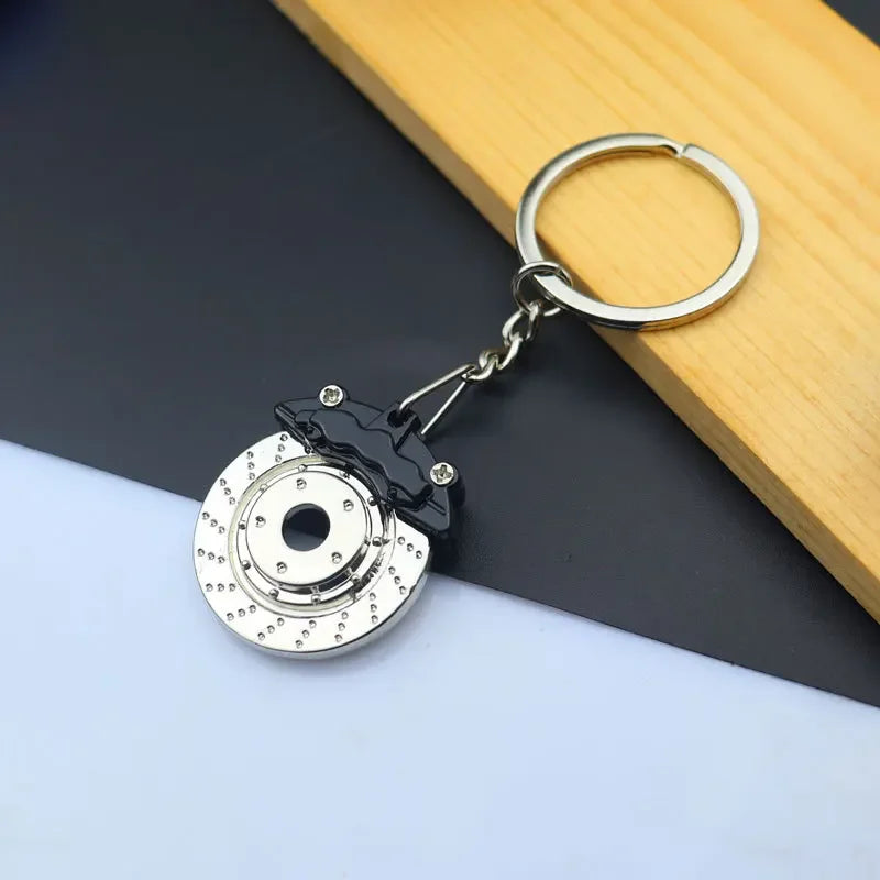 Gearbox Gear Head Metal Keychain for Car Keys