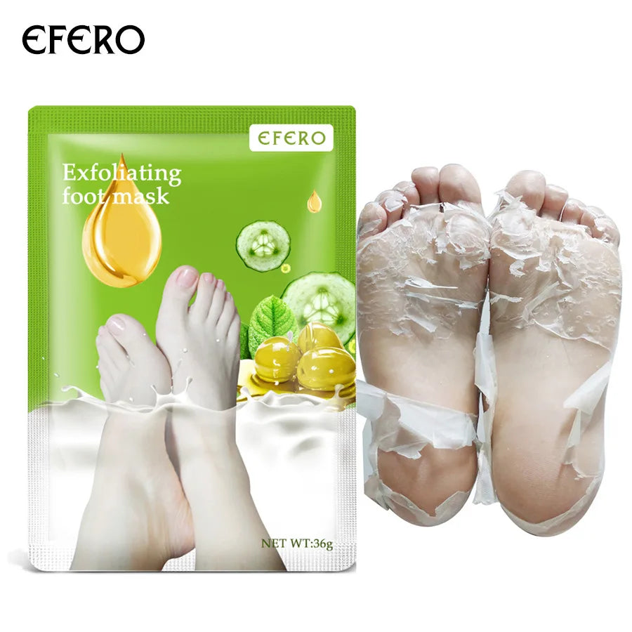 Exfoliating Foot Mask Pedicure Socks for Dead Skin and Cracked Heel Care
