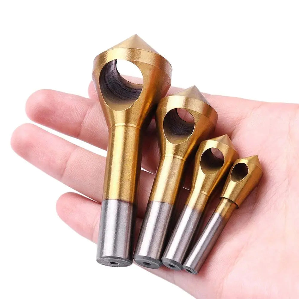 HSS Titanium 90 Degree Deburring Countersink Drill Bit
