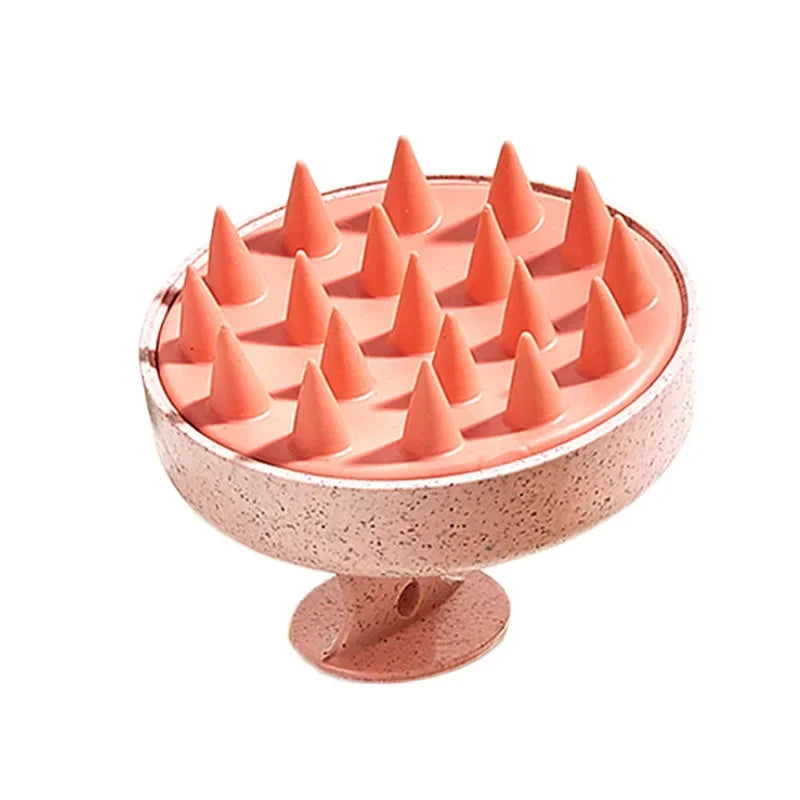 Silicone Scalp Massage Shampoo Brush and Body Shower Comb