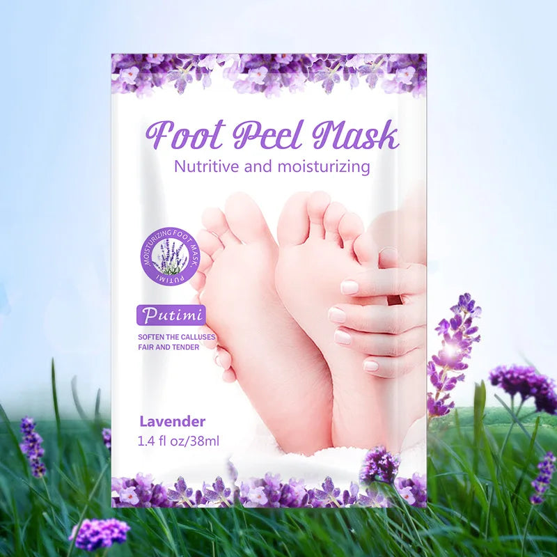 Exfoliating Foot Mask Pedicure Socks for Dead Skin and Cracked Heel Care