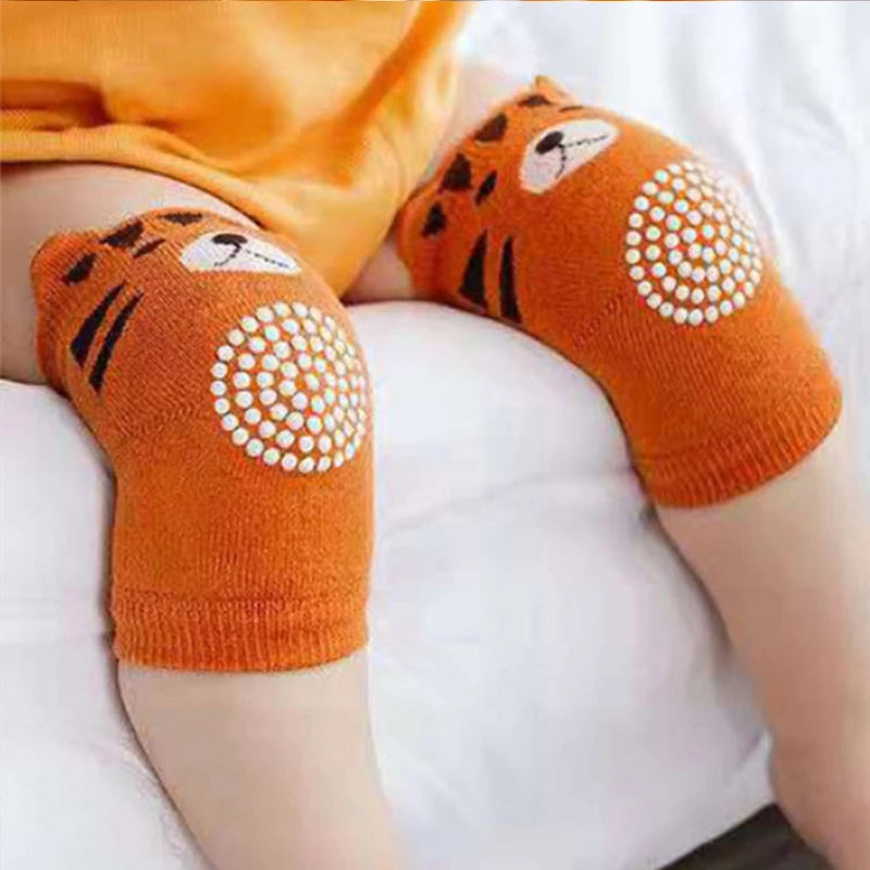 Baby Cotton Anti-Slip Crawling Knee Pads