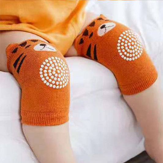 Baby Cotton Anti-Slip Crawling Knee Pads