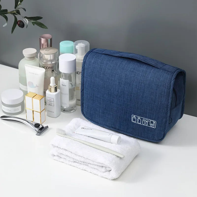 Oxford Fabric Hanging Toiletry and Travel Wash Pouch