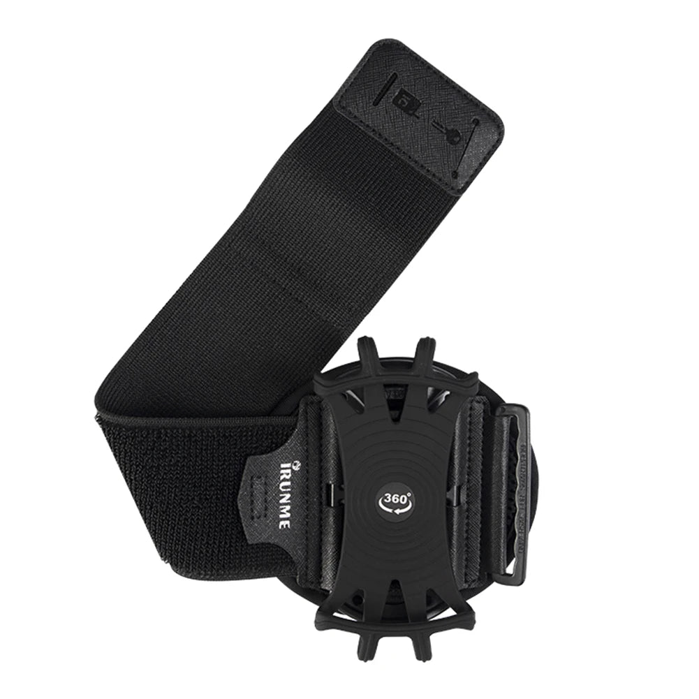360-Rotatable Running Armband Phone Holder for Workout & Exercise