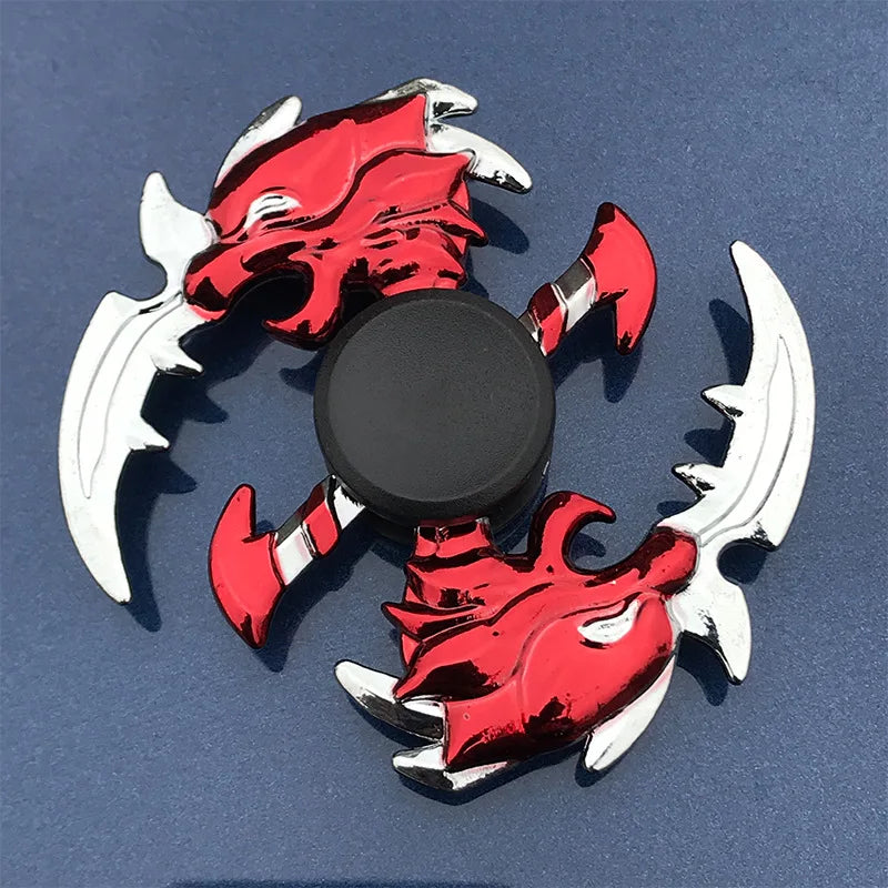 Metal Ninja Fidget Spinner Stress Relief Toy