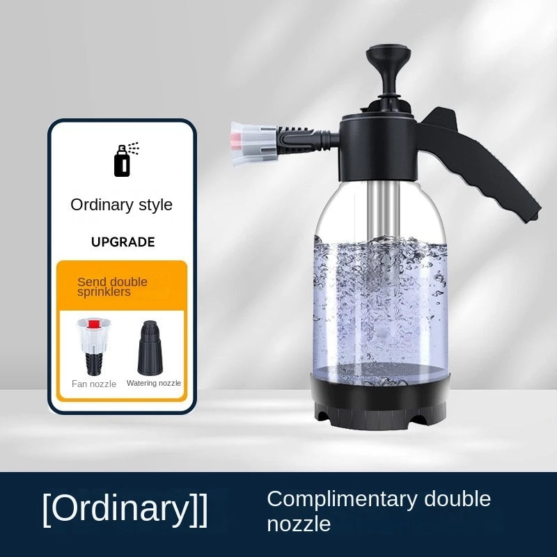 2L Hand Pump Foam Sprayer - Car Wash Snow Foam Bottle