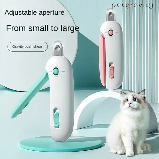 Adjustable Pet Nail Clipper for Cats and Dogs - Small to Large Pets