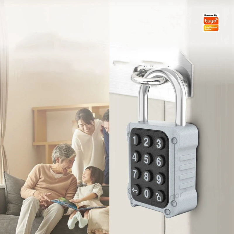 Tuya Bluetooth Smart Padlock with App Unlock