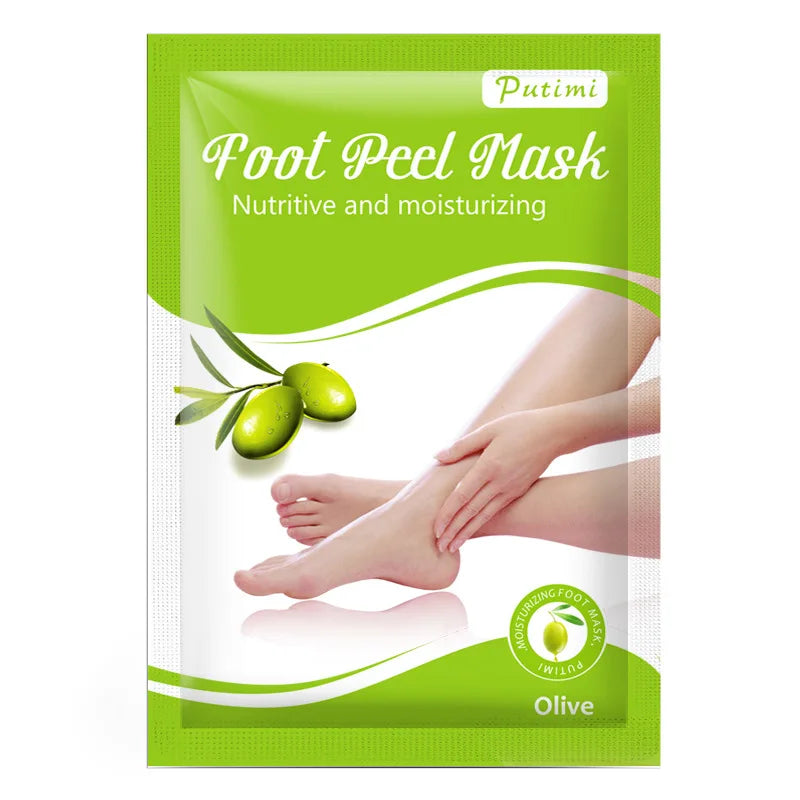 Exfoliating Foot Mask Pedicure Socks for Dead Skin and Cracked Heel Care