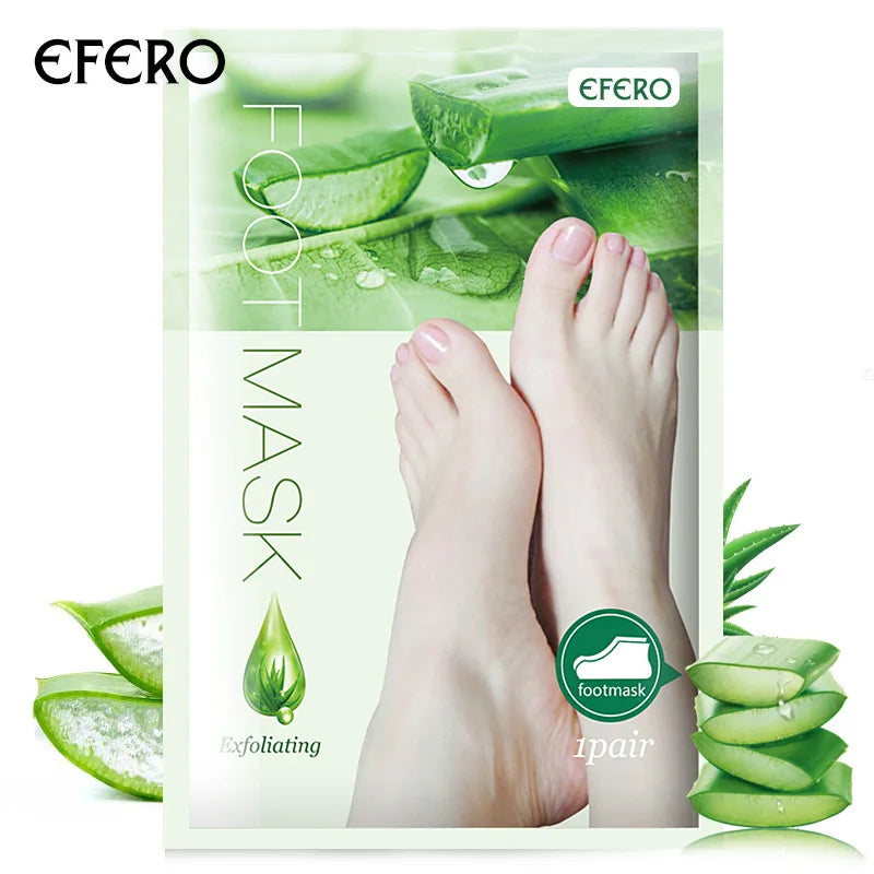 Exfoliating Foot Mask Pedicure Socks for Dead Skin and Cracked Heel Care