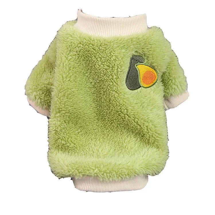 Warm Fleece Hoodie Clothes for Small Dogs, Puppies & Chihuahuas
