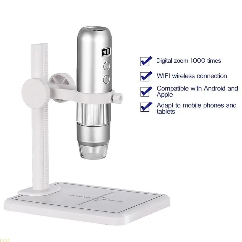 U13A Pocket Digital Microscope with USB WiFi Camera and 1000X Magnification
