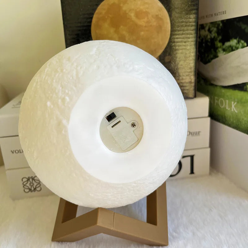 DIY Hand-Painted Moon Night Light Activity Kit