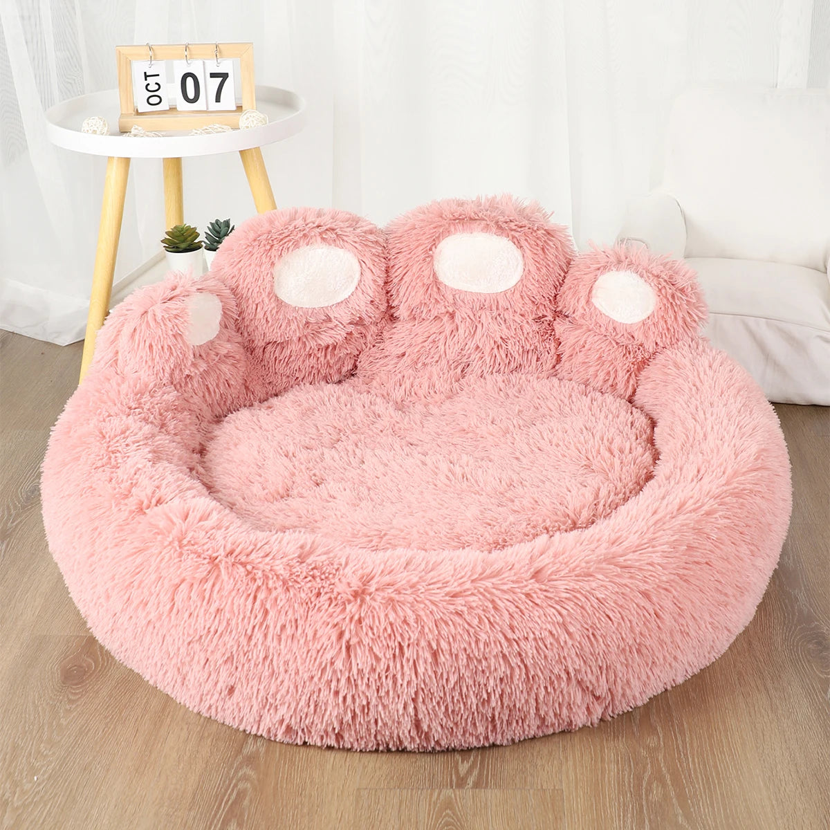 Warm Plush Dog Sofa Bed Mat for Small, Medium & Large Pets
