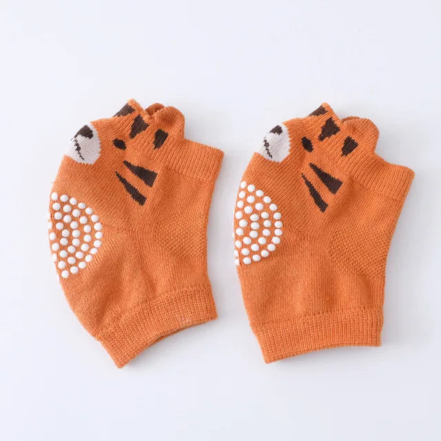 Baby Cotton Anti-Slip Crawling Knee Pads