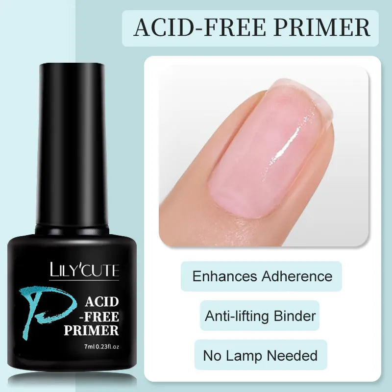 LILYCUTE 7ml UV LED Gel Nail Polish with 129 Color Options